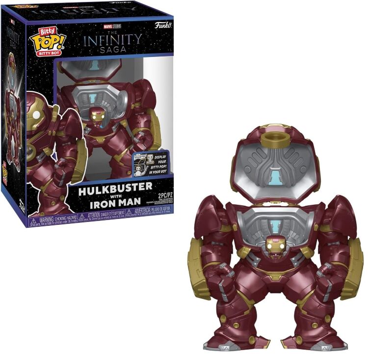 Фігурка Funko Marvel: Hulkbuster with Iron Man фанко Халкбастер із Залізною Людиною (Exclusive) 16 см. Фігурка Funko Marvel: Hulkbuster with Iron Man фанко Халкбастер із Залізною Людиною (Exclusive) 16 см.