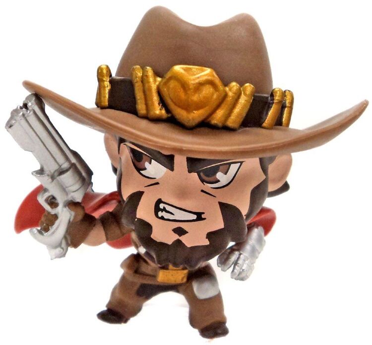 Міні фігурка Cute But Deadly Series 3 (Overwatch Edition) McCree Міні фігурка Cute But Deadly Series 3 (Overwatch Edition) McCree
