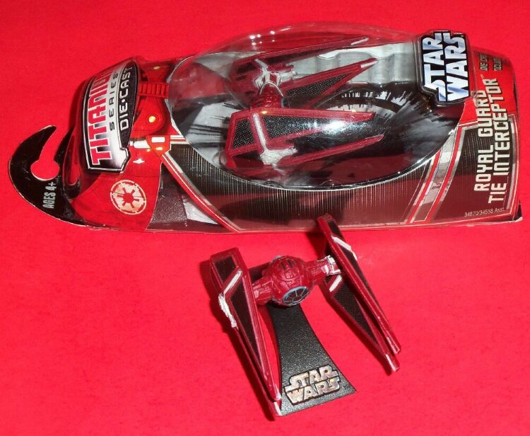 Фигурка Hasbro Star Wars ROYAL GUARD TIE INTERCEPTOR 2006 Фигурка Hasbro Star Wars ROYAL GUARD TIE INTERCEPTOR 2006