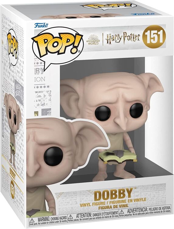 Фигурка Funko Harry Potter Dobby фанко Гарри Поттер Добби книга носок 151
