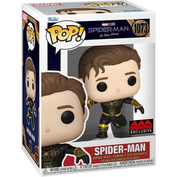 Фигурка Funko Marvel Spiderman Unmasked фанко Человек паук (AAA Anime Exclusive) 1073
