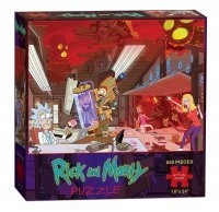 Пазл Рик и Морти Rick and Morty Puzzle (550 Piece)
