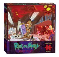 Пазл Рік і Морті Rick and Morty Puzzle (550 Piece)