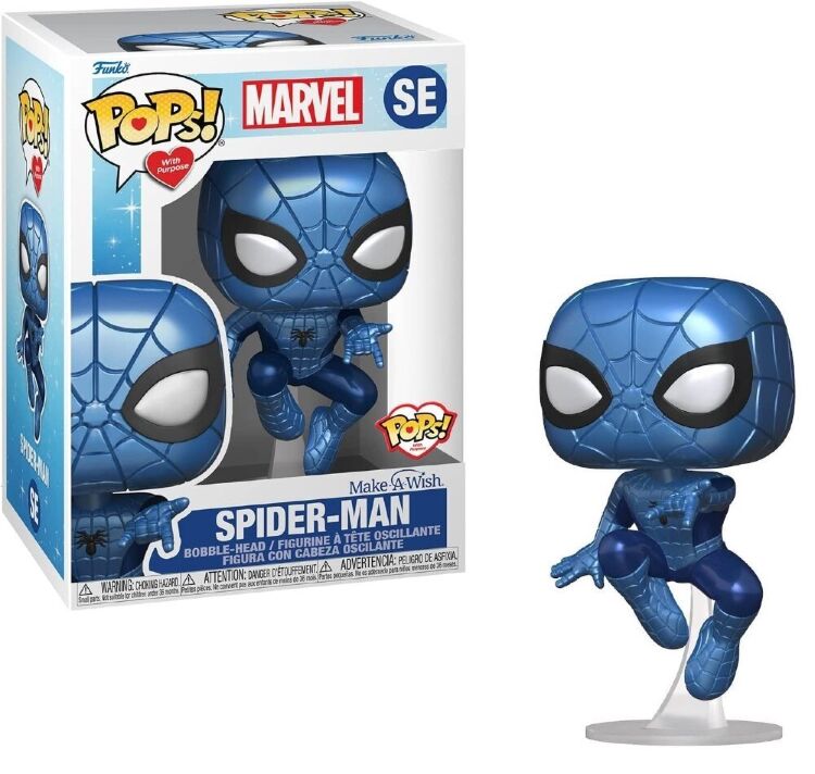 Фигурка Funko Marvel: Make A Wish Spiderman фанко Человек паук (POPs Exclusive) SE (примятий бокс)