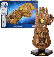 Пазл 4D Build Marvel Infinity Gauntlet puzzle 3D картон Перчатка бесконечности 142 шт.