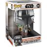 Фігурка Funko Pop Star Wars: Mandalorian with The Child фанко Мандалорец з Малюком 25 см