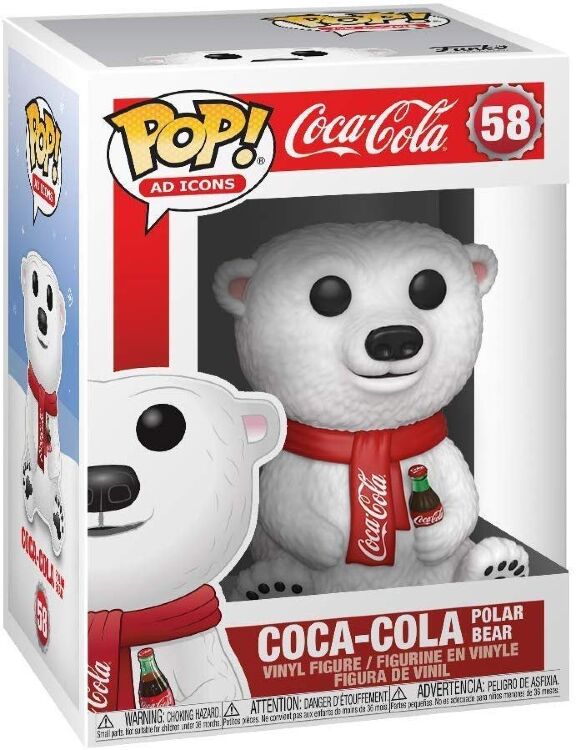 Фігурка Funko Pop - Coca-Cola - Polar Bear Фігурка Funko Pop - Coca-Cola - Polar Bear