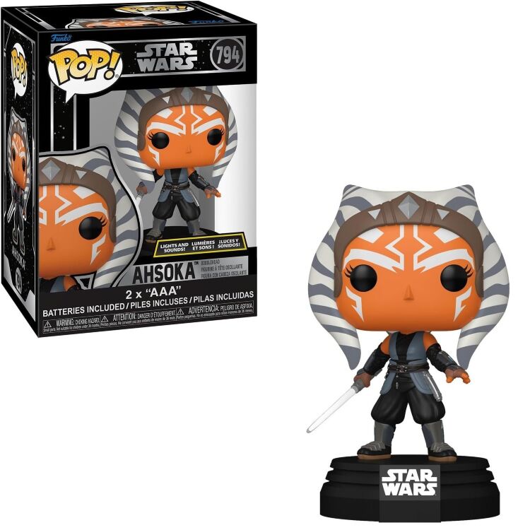 Фігурка Funko Star Wars: Ahsoka Фанко Зіркові війни Асока (Світло, звук) 794 Фігурка Funko Star Wars: Ahsoka Фанко Зіркові війни Асока (Світло, звук) 794