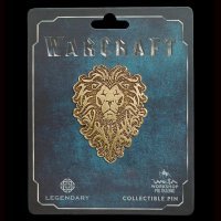 Значок Alliance collectible Pin Warcraft Alliance Distressed Bronze