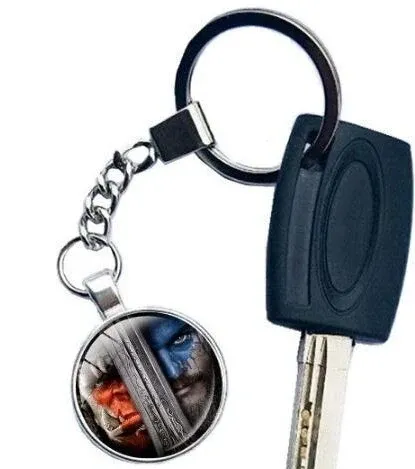 Брелок Warcraft Movie Keychain - Metal + скло Брелок Warcraft Movie Keychain - Metal + скло
