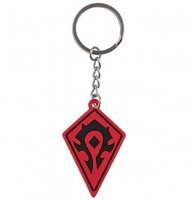 Брелок World of Warcraft Battle for Azeroth Horde Rubber Key Chain