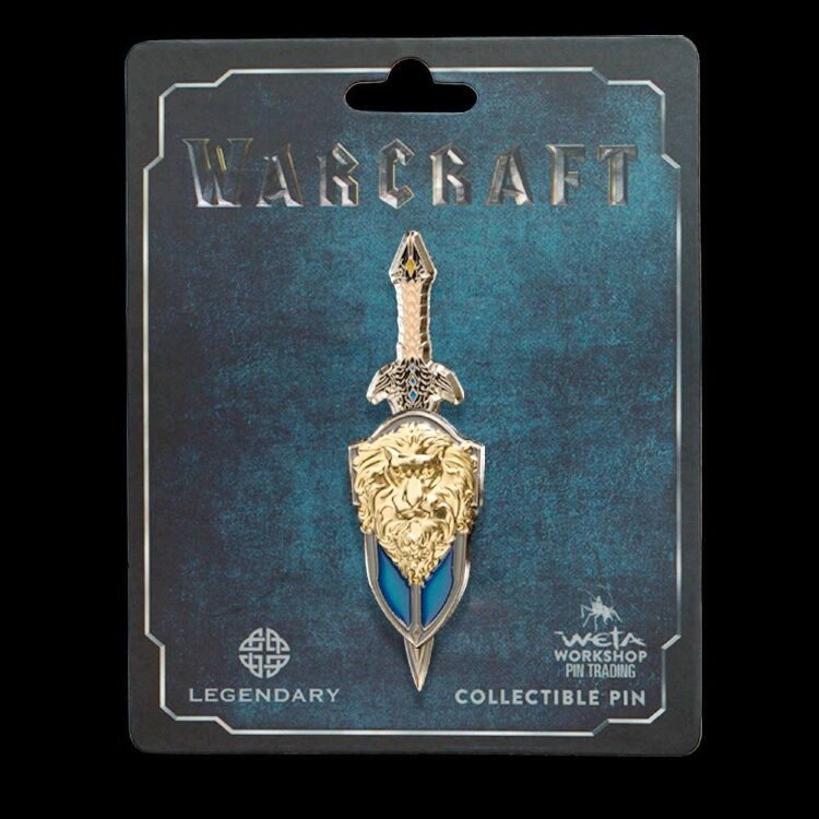 Значок collectible Pin Warcraft LOTHAR SWORD and SHIELD DUAL PIN Значок collectible Pin Warcraft LOTHAR SWORD and SHIELD DUAL PIN