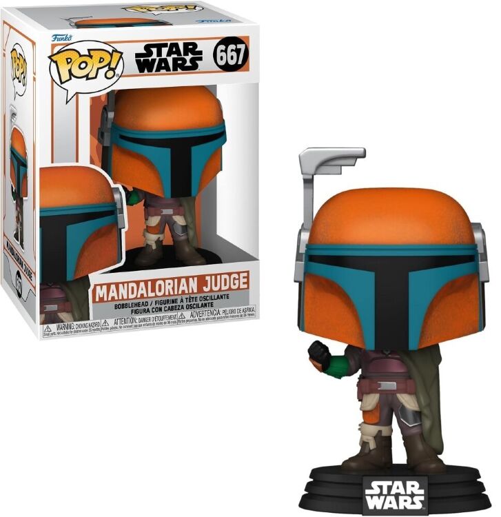 Фігурка Funko Star Wars: Mandalorian Judge фанко Мандалорець Суддя 667 Фігурка Funko Star Wars: Mandalorian Judge фанко Мандалорець Суддя 667