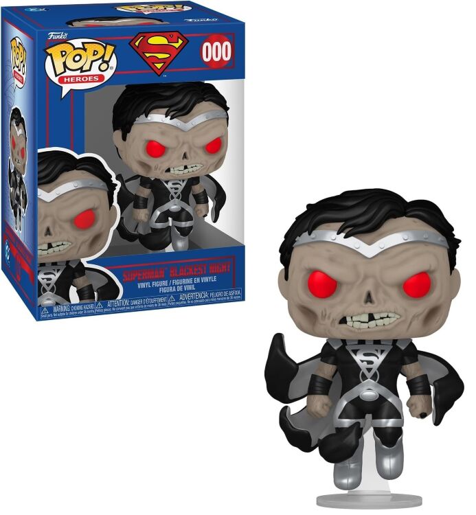 Фігурка Funko DC Heroes: Superman Blackest Night фанко Супермен Темна Ніч 000 Фігурка Funko DC Heroes: Superman Blackest Night фанко Супермен Темна Ніч 000