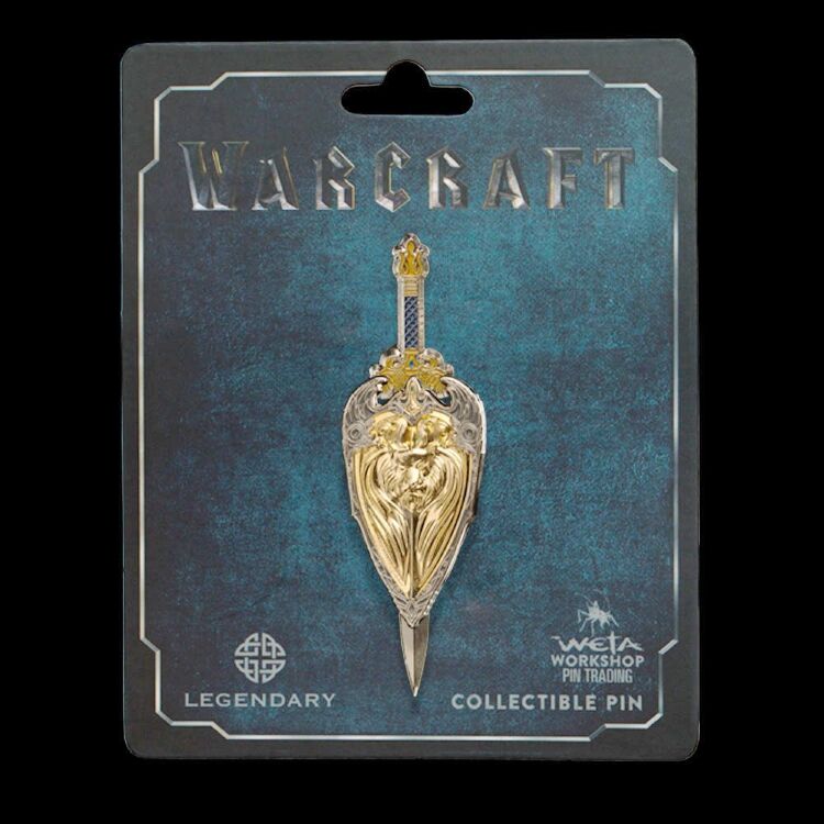 Значок collectible Pin Warcraft LLANE SWORD and SHIELD DUAL PIN Значок collectible Pin Warcraft LLANE SWORD and SHIELD DUAL PIN
