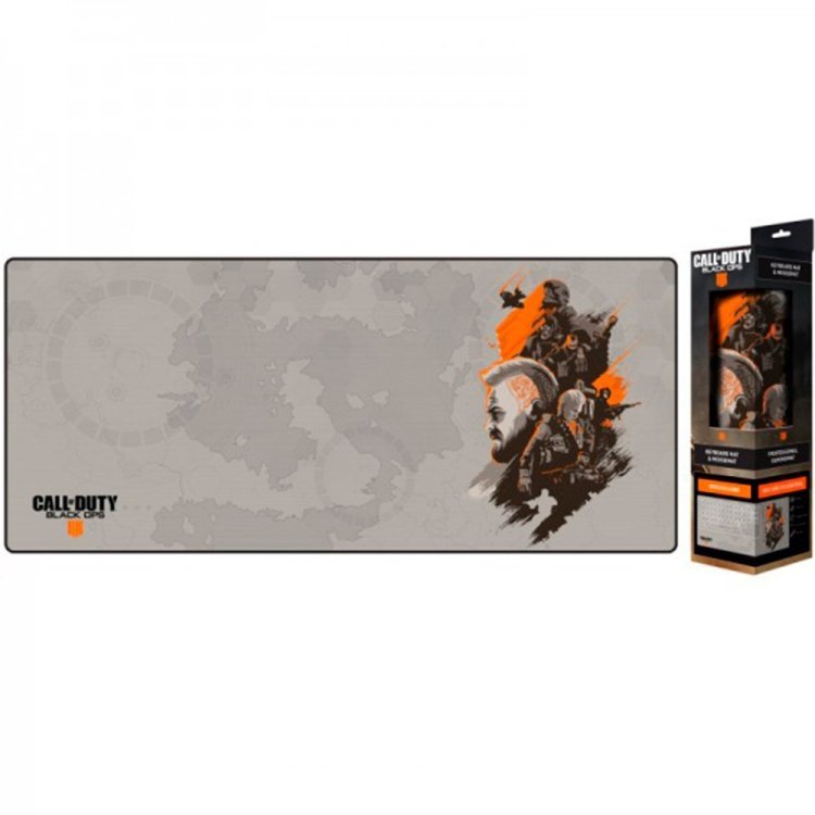 Коврик игровая поверхность CALL OF DUTY Black Ops 4 Oversize XL (80*35 cm)