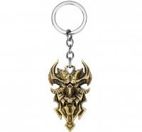 Брелок  Diablo III Logo Metal bronze