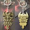 Брелок - Diablo III Logo Metal bronze