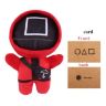 Мягкая игрушка Игра в Кальмара Plush - надзиратель Квадрат █