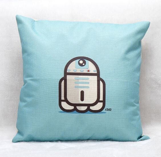 Наволочка Star Wars (Polyester & Linen) r2d2 Наволочка Star Wars (Polyester & Linen) r2d2