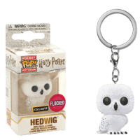 Брелок Funko Pop Гарри Поттер Букля Harry Potter Hedwig Эксклюзив (Flocked)