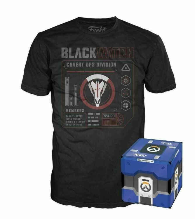 Футболка Funko Overwatch: Blackwatch Covert Ops T-Shirt (размер L) Футболка Funko Overwatch: Blackwatch Covert Ops T-Shirt (размер L)