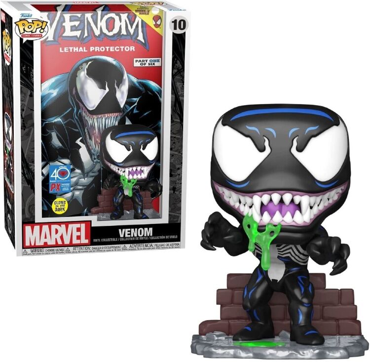Фігурка Funko Marvel Comic Cover: Venom Lethal Protector Figure фанко Веном (PX Previews Exclusive) 10 Фігурка Funko Marvel Comic Cover: Venom Lethal Protector Figure фанко Веном (PX Previews Exclusive) 10