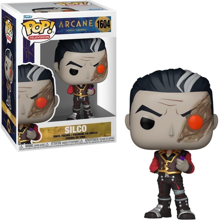 Фигурка Funko League Of Legends Arcane Silco фанко Лига легенд Силко 1604 Фигурка Funko League Of Legends Arcane Silco фанко Лига легенд Силко 1604