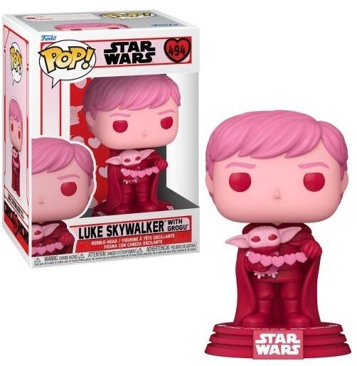 Фігурка Funko Star Wars: Valentines - Luke Skywalker and Grogu Фанко Люк Грогу 494 (примята коробка) Фігурка Funko Star Wars: Valentines - Luke Skywalker and Grogu Фанко Люк Грогу 494 (примята коробка)