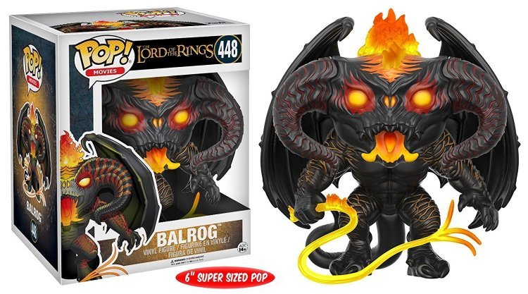Фігурка Funko Pop Lord Of The Rings - Balrog 6 "Figure Володар Кілець Балрог 448
