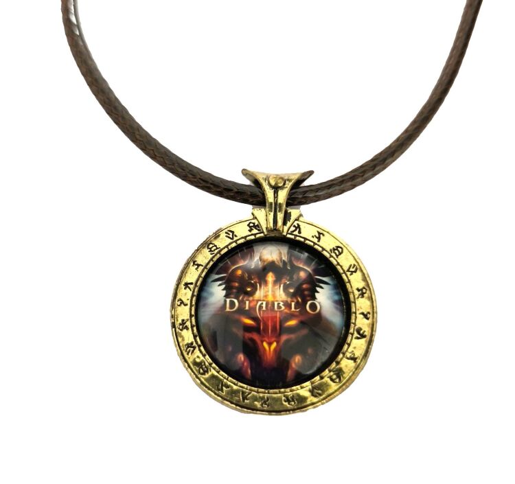 Медальйон Diablo (Метал + скло) Медальйон Diablo (Метал + скло)