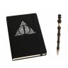 Канцелярский набор Harry Potter: Deathly Hallows Journal and Elder Wand Pen Set Гарри Поттер Блокнот + Ручка Палочка