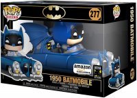 Фигурка Funko Pop Rides: Batman 80th Blue Metallic 1950 Batmobile (Amazon Exclusive) фанко бэтмобиль 277