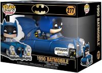 Фигурка Funko Pop Rides: Batman 80th Blue Metallic 1950 Batmobile (Amazon Exclusive) фанко бэтмобиль 277