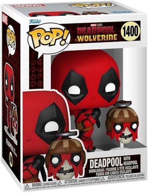 Фігурка Funko Pop Marvel: Deadpool with Headpool Дедпул з Хедпулом фанко 1400 Фігурка Funko Pop Marvel: Deadpool with Headpool Дедпул з Хедпулом фанко 1400
