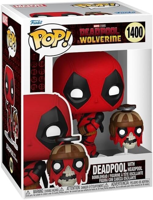 Фігурка Funko Pop Marvel: Deadpool with Headpool Дедпул з Хедпулом фанко 1400