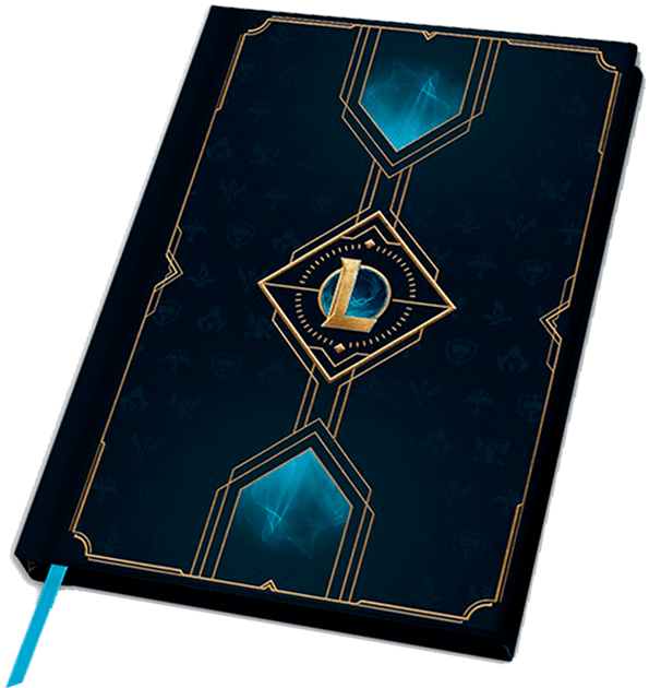Записная книжка ABYstyle League of Legends Hexteck Logo Блокнот Лига Легенд