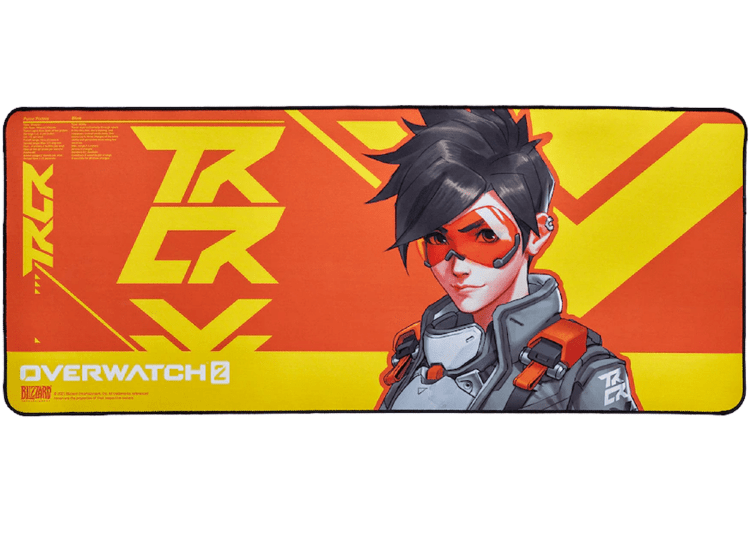 Килимок ігрова поверхня Blizzard Overwatch 2 Tracer Gaming Desk Mat (90*38 cm) Килимок ігрова поверхня Blizzard Overwatch 2 Tracer Gaming Desk Mat (90*38 cm)
