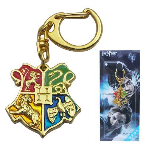 Брелок Harry Potter Hogwarts Metal KeyChain золотий колір Брелок Harry Potter Hogwarts Metal KeyChain золотий колір