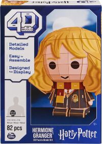 Пазл 4D Build Harry Potter 3D Hermione Granger картон Гаррі Поттер Герміона 82 шт.