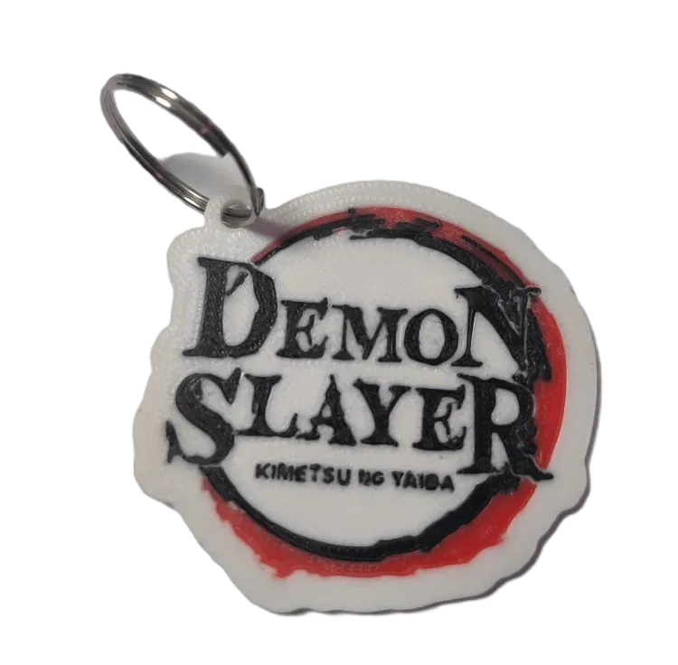 Брелок Demon Slayer Logo Keychain ABS пластик Клинок, рассекающий демонов 6 см. Брелок Demon Slayer Logo Keychain ABS пластик Клинок, рассекающий демонов 6 см.