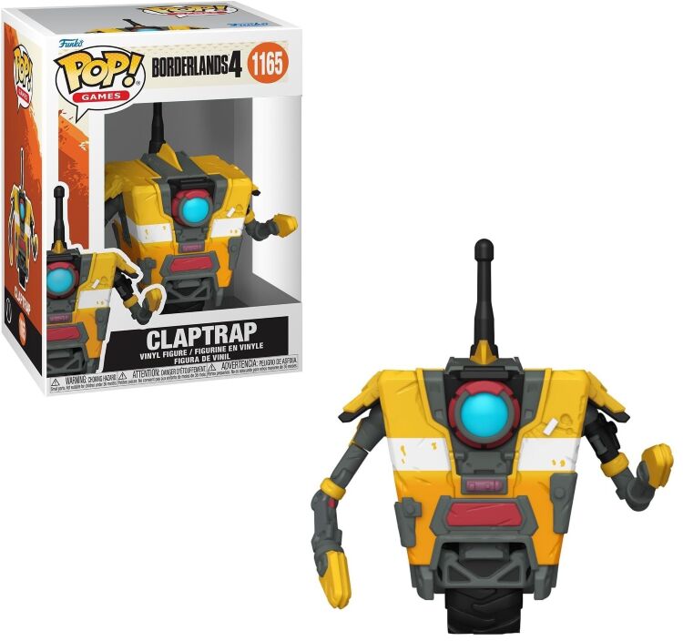 Фигурка Funko Games: Borderlands Claptrap фанко Пограничье Железяка 1165