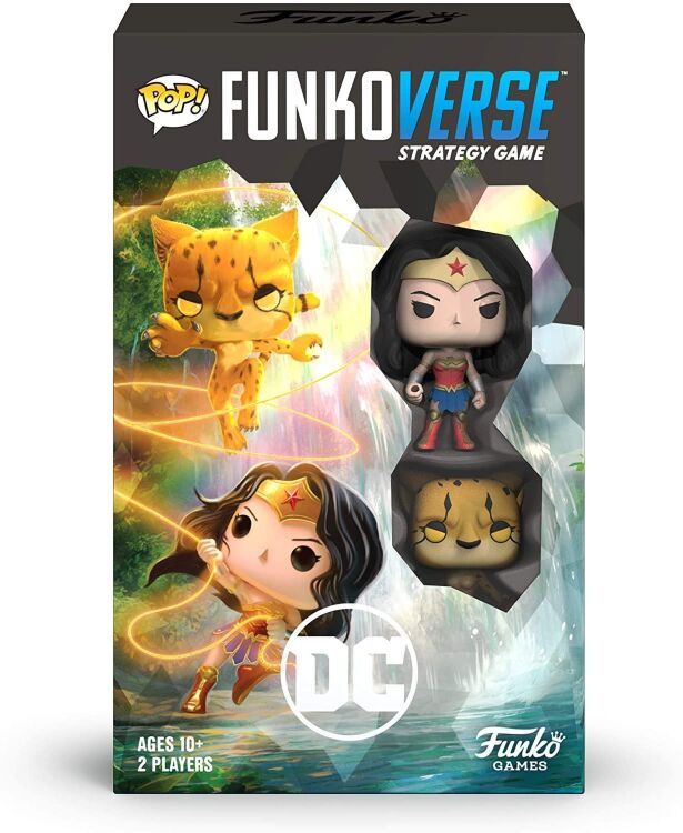 Настільна гра DC Funkoverse Funko Pop Strategy Game DC # 102 2-Pack Настільна гра DC Funkoverse Funko Pop Strategy Game DC # 102 2-Pack