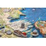 4D пазлы Game of Thrones Cityscape 4D Westeros and Essos Puzzle (891 Piece)