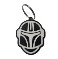 Брелок Star Wars Boba Fett Mandalorian Keychain ABS пластик Звездные войны Мандалорец Боба Фет 5 см.