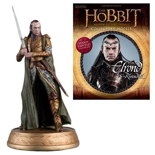Фигурка с журналом The Hobbit - Elrond In Rivendell Figure with Collector Magazine #18 Фигурка с журналом The Hobbit - Elrond In Rivendell Figure with Collector Magazine #18