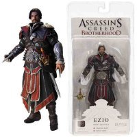Фигурка NECA Assassins Creed Ezio EBONY UNHOODED ASSASSIN Figure