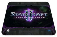Коврик SteelSeries QcK Starcraft II Heart of the Swarm Logo 