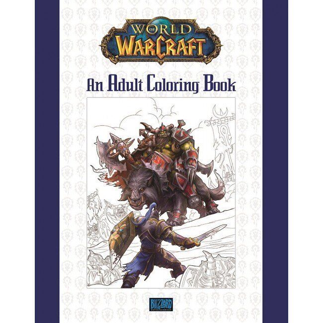 Раскраска World of Warcraft: An Adult Coloring Book Раскраска World of Warcraft: An Adult Coloring Book