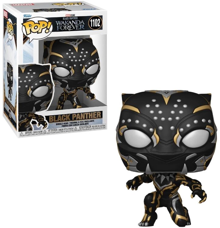 Фігурка Marvel Funko: Black Panther Wakanda Forever - Фанко Чорна пантера 1102 Фігурка Marvel Funko: Black Panther Wakanda Forever - Фанко Чорна пантера 1102